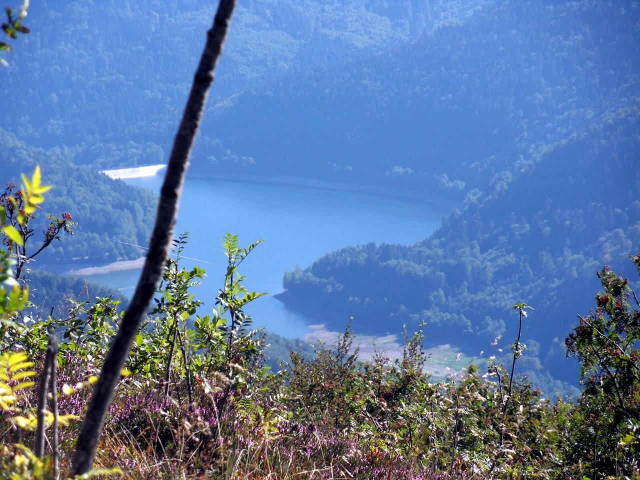 Le lac de Kruth-Wildenstein.